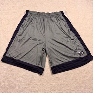 Rivalry Threads Penn State Nittany Lions Basketball Shorts XL Gray Navy White
